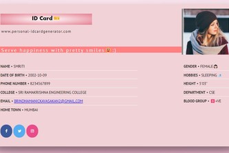 Dynamic IdCard-Generator
