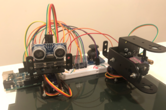 Radar Enhanced Laser Turret Model