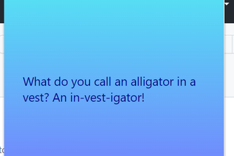 Lame Jokes Chrome Extension