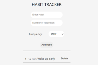 Habit Tracker