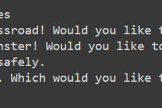 Text Adventure Game