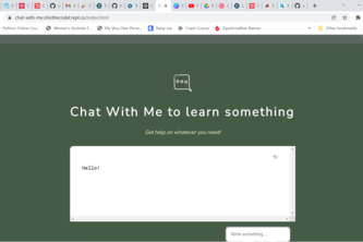 Chat with Me
