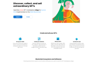An NFT Marketplace for the NEAR Blockchain using Aurora EVM