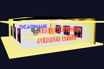 VR ready 3D space for deadmau5 single launch at Mintbase