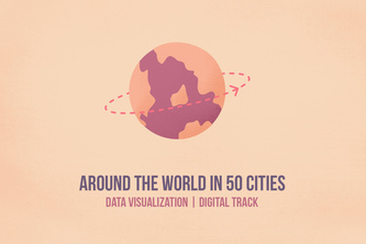 Around the world in 50 cities | Data Visualization