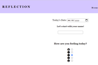 Reflection - Your Daily Journal