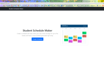 Student Schedule Maker