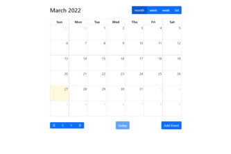 Calendar Project for Winhacks2022