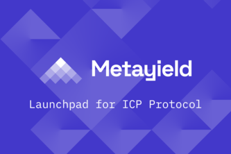 Meta Yield - liquid staking crowdfunding platform for ICP.