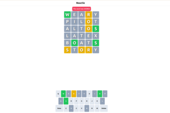 Wordle Clone | Devpost