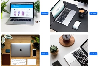 Product landing page