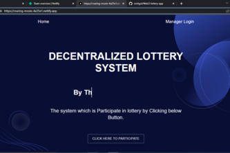 Web3-Lottery-app