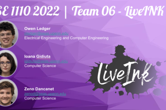 ESE 1110, Team 06, LiveINK