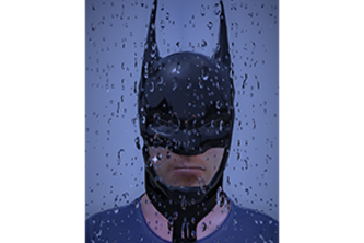 BATMAN HEAD 3D