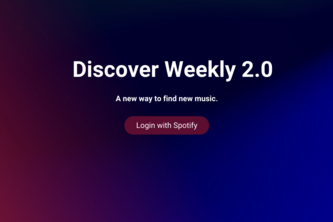 Discover Weekly 2.0