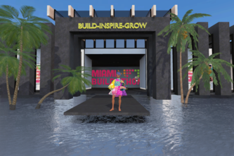 Spatial.io Metaverse Build for Miami NFT Buildathon