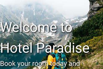 Brand Hotel website 