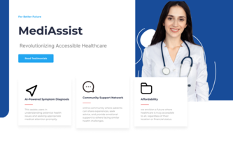 IDEATHON-MediAssist - Revolutionizing Accessible Healthcare