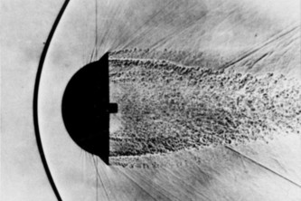 Detached Shock Data for Elliptical Airfoils