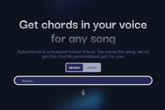 Autochords | Devpost
