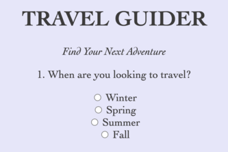 Travel Guider