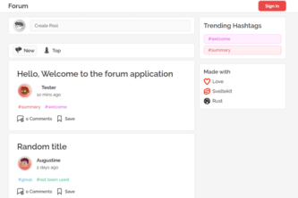 Forum-App
