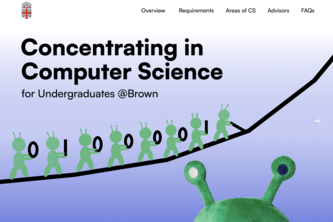 Concentrating in CS for Undergraduates at Brown
