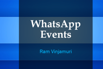 Whatsapp Events