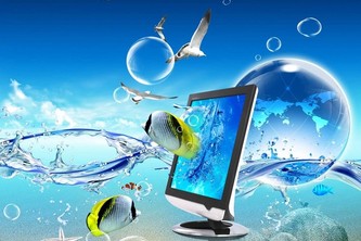 The Frutiger Aero Realm