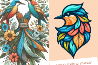 Flutter Plumage Couture