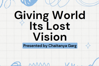 GivingWorldItsLostVision