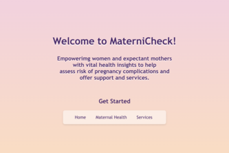 MaterniCheck