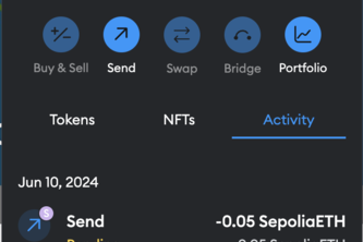 Send Cryptocurrency