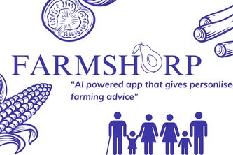 FARMSHARP, "AI powered App - gives farming advice"