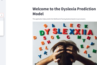 Dyslexia Risk Assessment Tool