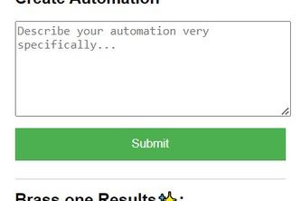 Brass One - Web Automations