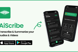 AiScribe - Transcribe Audios & Videos