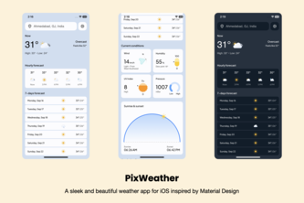 PixWeather - Material Weather