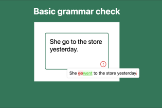 AI Grammar Checker