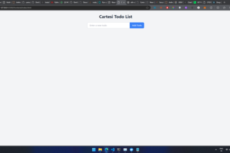 Cartesi Todo List Decentralized Task Management 