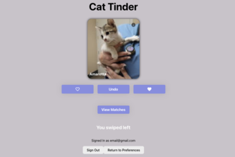 Cat Tinder