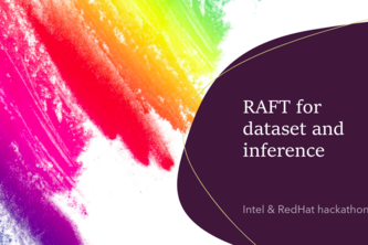 RAFT for dataset and inference