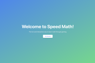 Speed Math