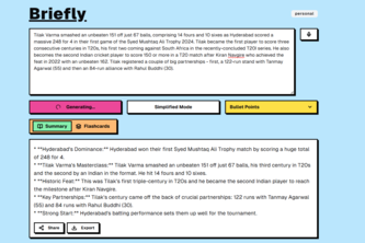 Briefly | sumarizer and flashcard builder