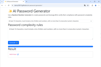AI Password Generator