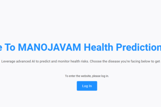 MANOJAVAM-The-AI-Health-Disease-Predictor