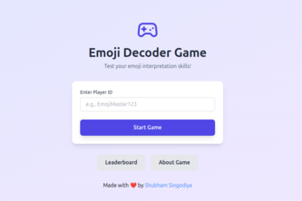 Emoji Decoder