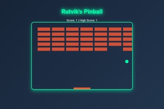 Rutvik's Pin Ball