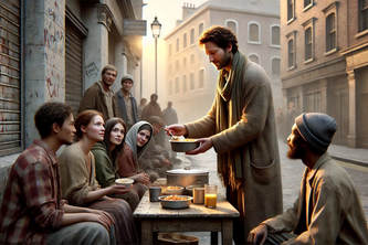 Feed the homeless on the street | Devpost