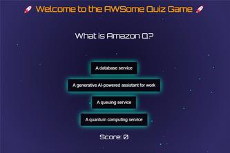 AWSome Quiz Game